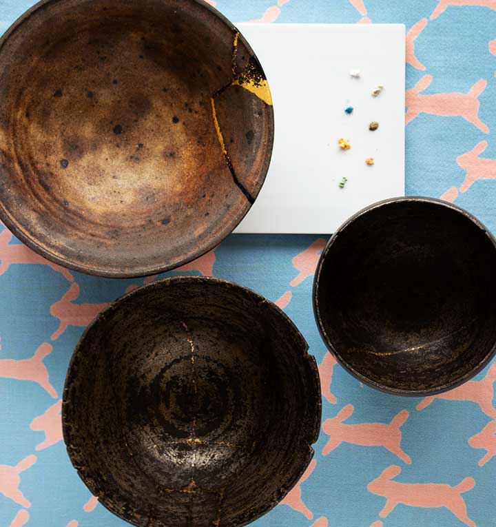 写真:金継ぎ